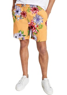 INC Snyder Garden Mens Floral Pull On Casual Shorts