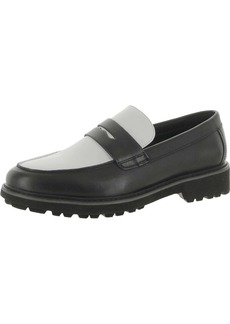 INC Vance Mens Leather Slip On Loafers