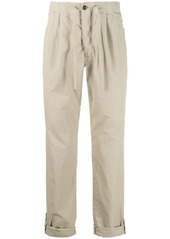 Incotex carrot-fit trousers