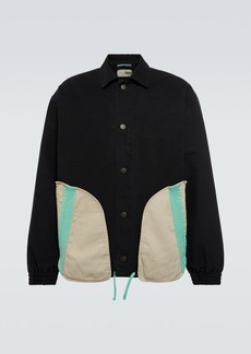 Incotex Colorblocked cotton jacket