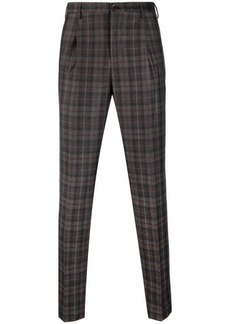 INCOTEX CHECKED TROUSERS CLOTHING