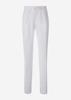 INCOTEX LINEN AND COTTON TROUSERS