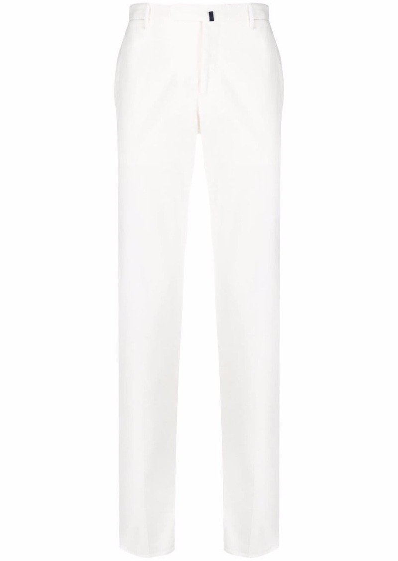 Incotex slim-cut cotton trousers