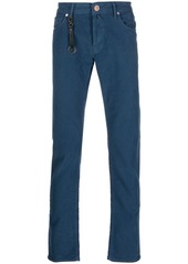 Incotex straight-leg keyring jeans