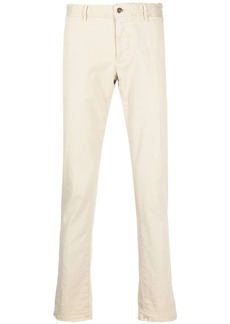 Incotex tapered-leg chino trousers