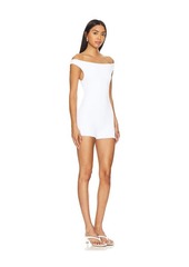 Indah Lehua Off The Shoulder Playsuit