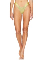 Indah Samui Skimpy Solid Macrame Bikini Bottom
