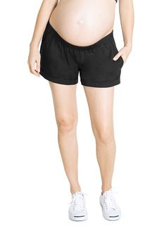 Ingrid & Isabel Elastic-Waist Maternity Shorts