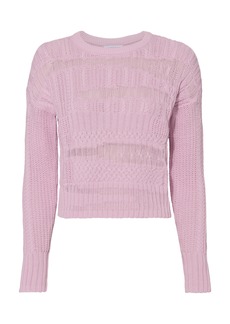 Intermix Leilani Mixed Cable Knit Sweater