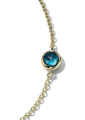 Ippolita 18kt yellow gold Lollipop 6-Stone Station gemstone bracelet