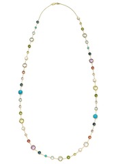 Ippolita 18kt yellow gold Lollipop Lollitini multi-stone necklace