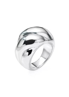 Ippolita Classi Classico Sterling Silver Curved Pastry Ring