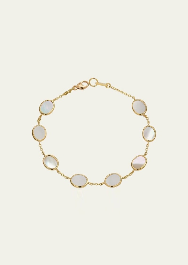Ippolita 18k Polished Rock Candy Confetti Bracelet in Mother of Pearl