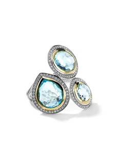 Ippolita Chimera Lollipop Ring in Blue/Yellow Gold/Silver at Nordstrom