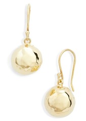 Ippolita Classico 18K Gold Half Ball Drop Earrings