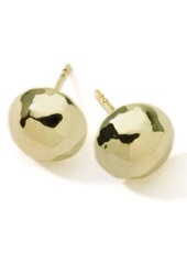 Ippolita 'Glamazon' 18k Gold Hammered Ball Earrings