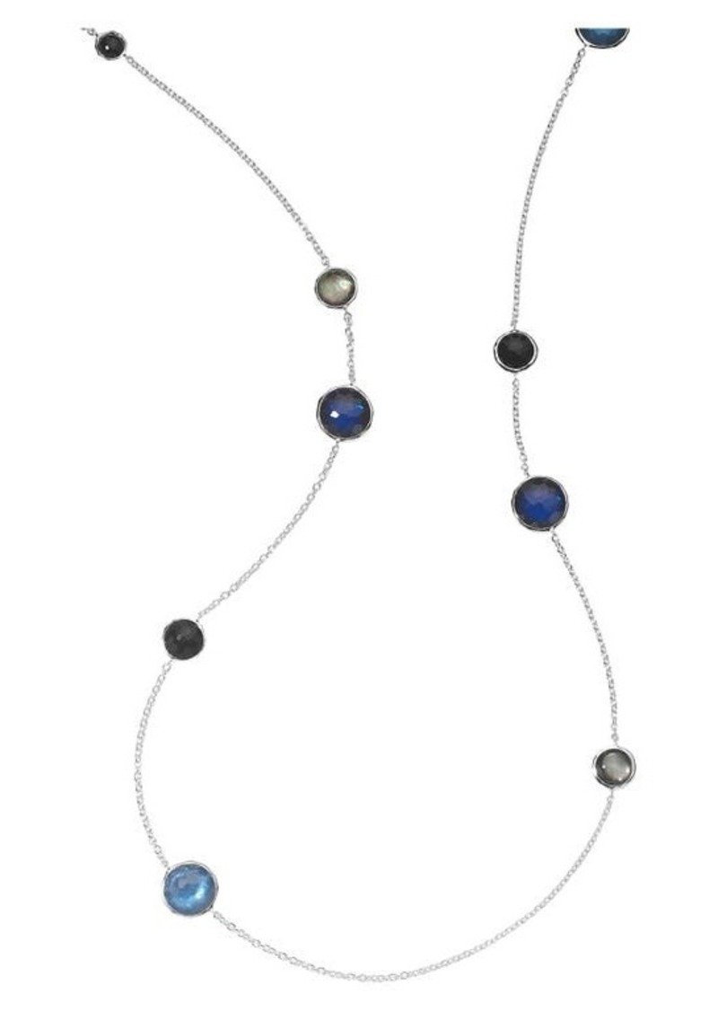 Ippolita Ippolia Wonderland Long Mixed Stone Station Chain Necklace