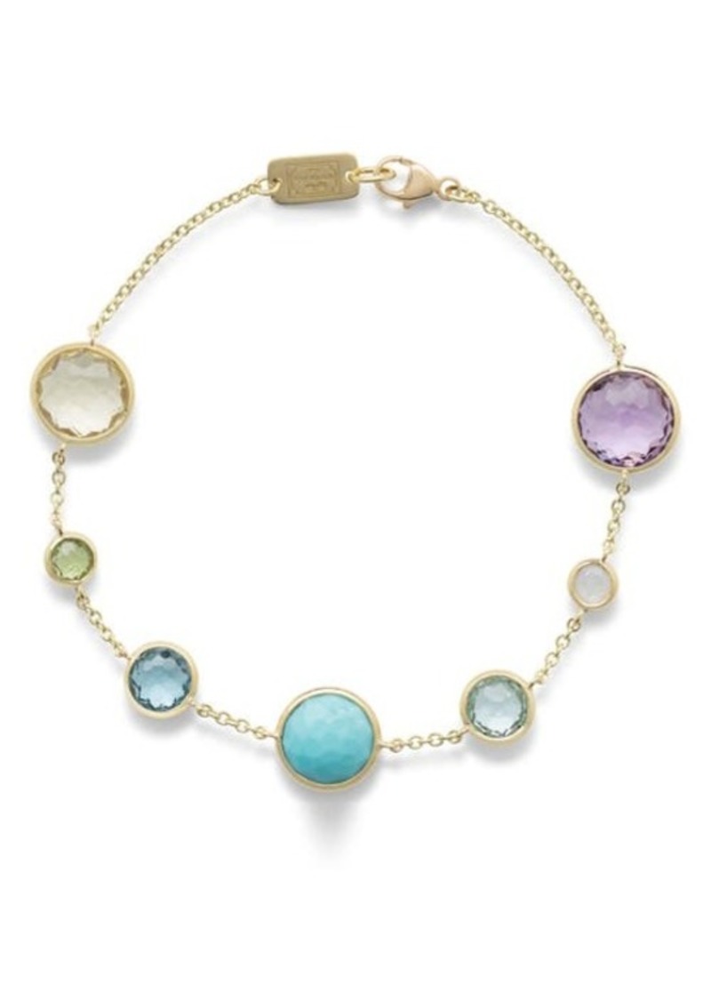 Ippolita Lollipop Multicolored Gemstone Link Bracelet