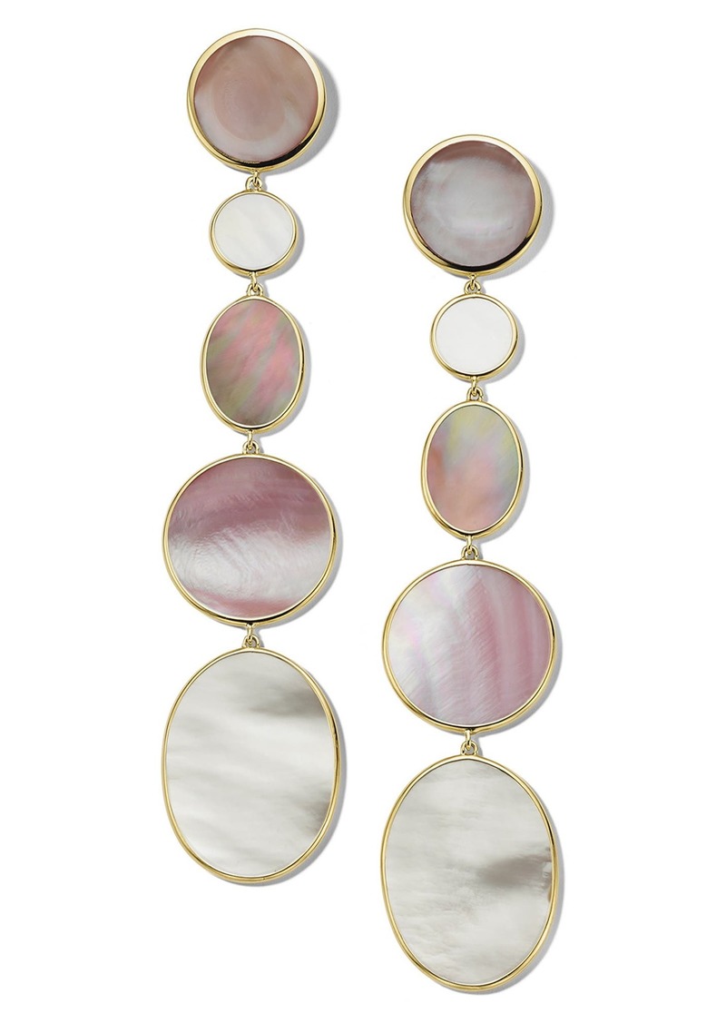 Ippolita Polished Rock Candy Mother of Pearl Drop Earrings in Gold at Nordstrom Rack