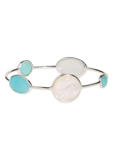 Ippolita Rock Candy Luce Bangle in Silver/Aqua at Nordstrom