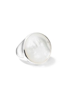 Ippolita Rock Candy Luce Round Mother-of-Pearl Sterling Silver Ring at Nordstrom