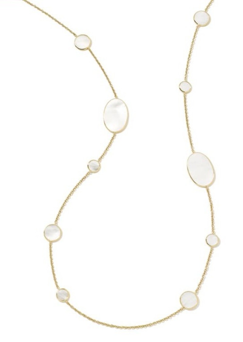 Ippolita Rock Candy Pearl Station Necklace