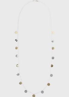Ippolita Long Hammered Paillette Disc Necklace in Chimera