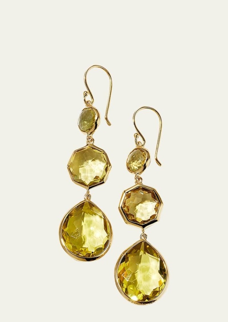 Ippolita Small Crazy 8's Earrings in 18K Gold