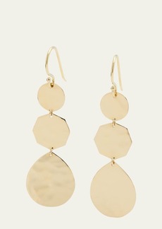 Ippolita Small Crinkle Crazy 8's Earrings in 18K Gold