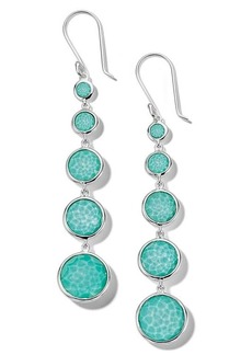 Ippolita Sterling Silver Lollipop Lollitini Earrings in Turquoise Doublet Drop Earrings at Nordstrom