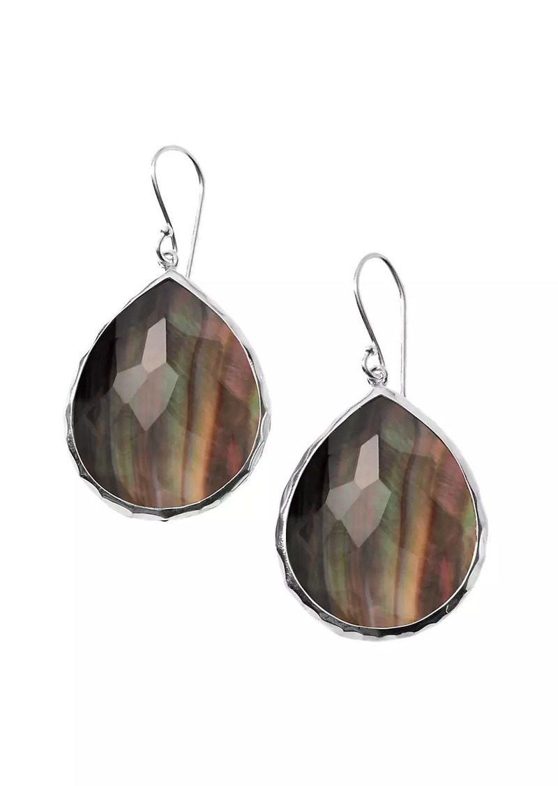 Ippolita Rock Candy Large Sterling Silver & Doublet Teardrop Earrings