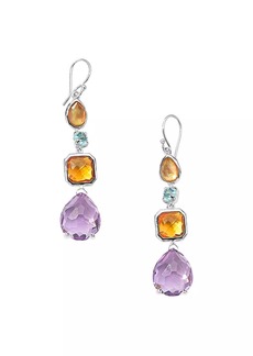 Ippolita Rock Candy Sterling Silver & Multi-Gemstone Drop Earrings