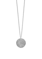 Ippolita Stardust Large Flower Silver & Diamond Pendant Necklace
