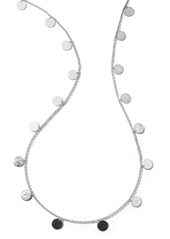Women's Ippolita Classico Crinkle Paillette Station Long Necklace