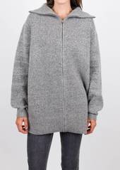 IRO Alma Sweater In Dark Grey