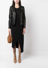 IRO asymmetrical-hem pencil skirt