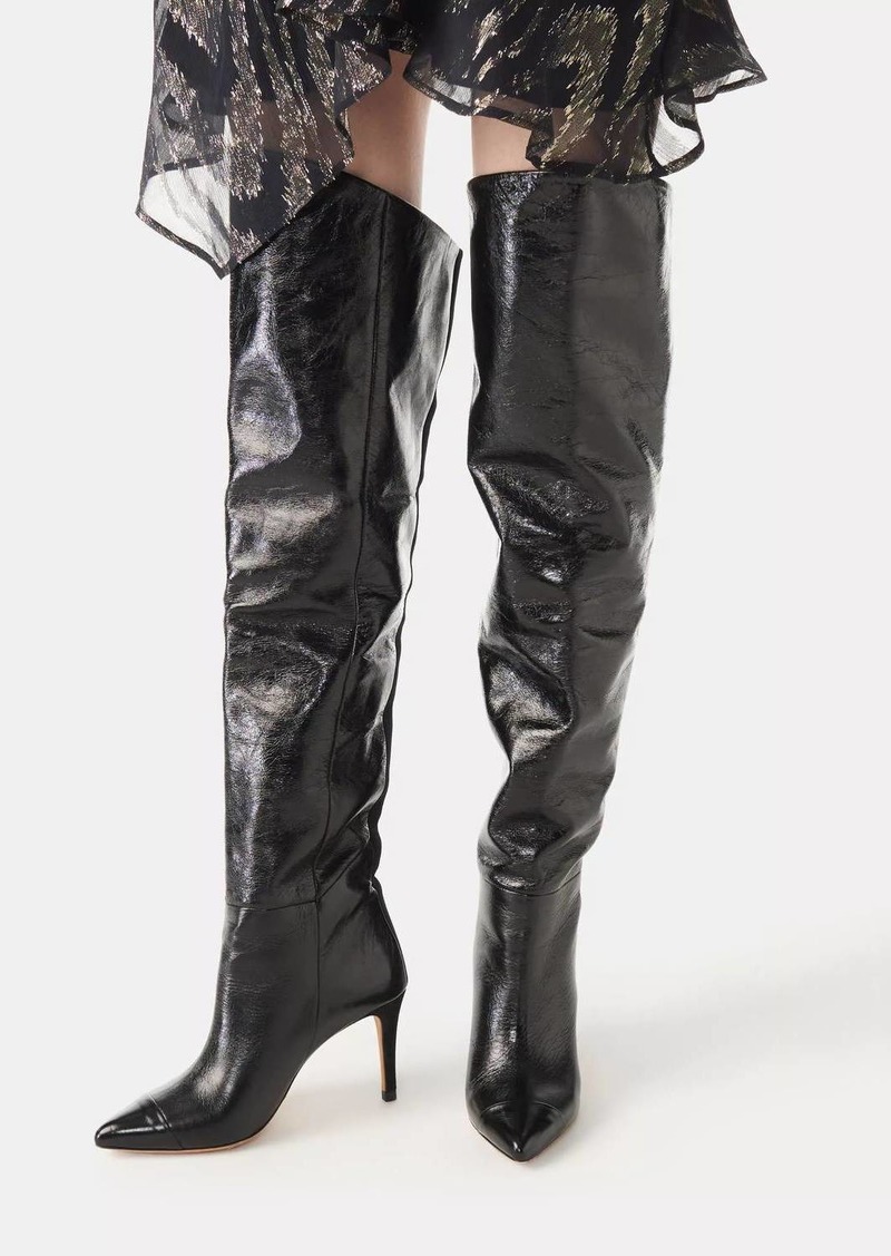 IRO Brelidy Leather Boots In Black