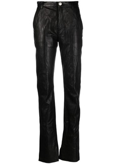 IRO Chaz leather trousers