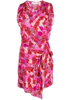 IRO floral-print sleeveless short dress
