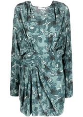 IRO Fontana printed short dress