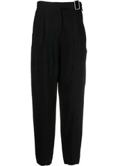 IRO belted tapered trousers