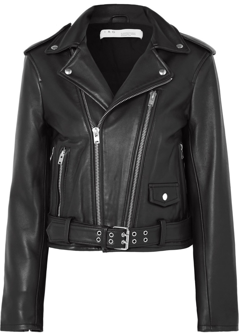 Illusive Leather Biker Jacket