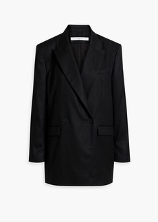 IRO - Ajali double-breasted wool-twill blazer - Black - FR 36