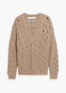 IRO - Byba cable-knit sweater - Neutral - XS