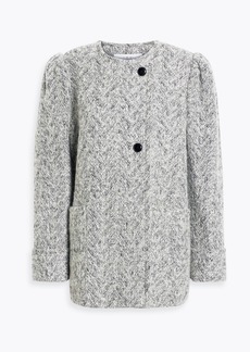 IRO - Cartai brushed bouclé-tweed coat - Gray - FR 32