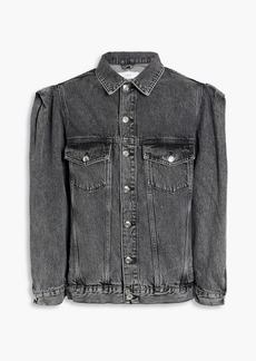 IRO - Chigny faded denim jacket - Gray - FR 32