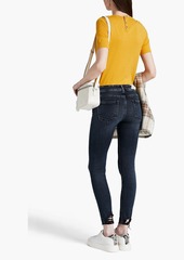 IRO - Nonna distressed mid-rise skinny jeans - Blue - 25