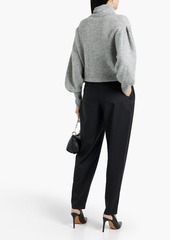 IRO - Edyna mélange knitted turtleneck sweater - Gray - L