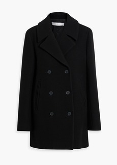 IRO - Erso double-breasted wool-blend twill coat - Black - FR 40