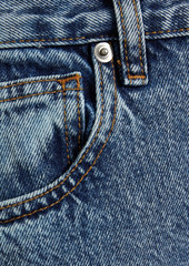 IRO - Gismond acid washed high-rise straight-leg jeans - Blue - 24